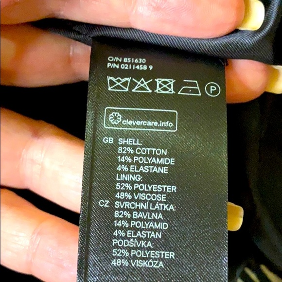 NEW H&M zebra jacket with stretchy solid black sleeve inset - Picture 12 of 14